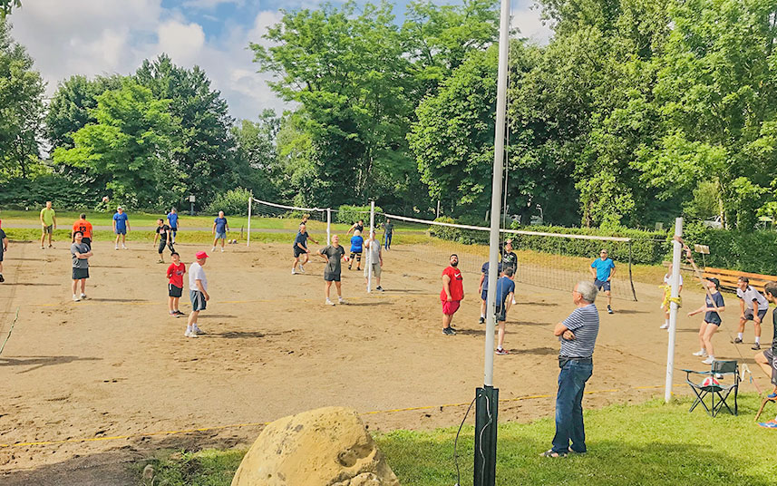 terrain de volley